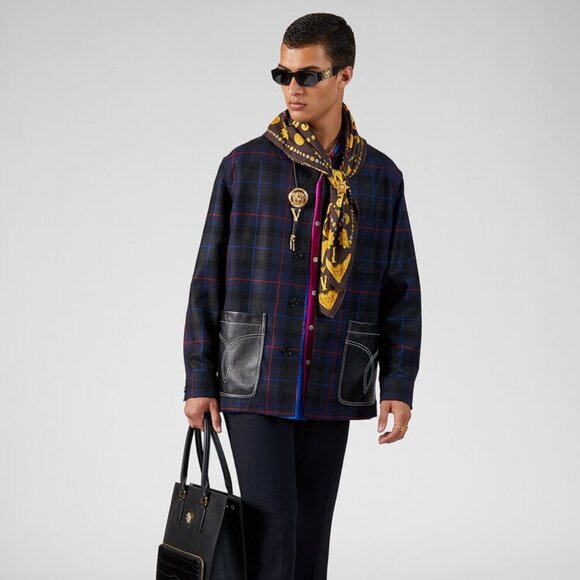 🎁 Versace Men's Woven Jacket - Picture 1 of 12